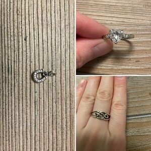 Pandora ME horseshoe charm sterling Silver and